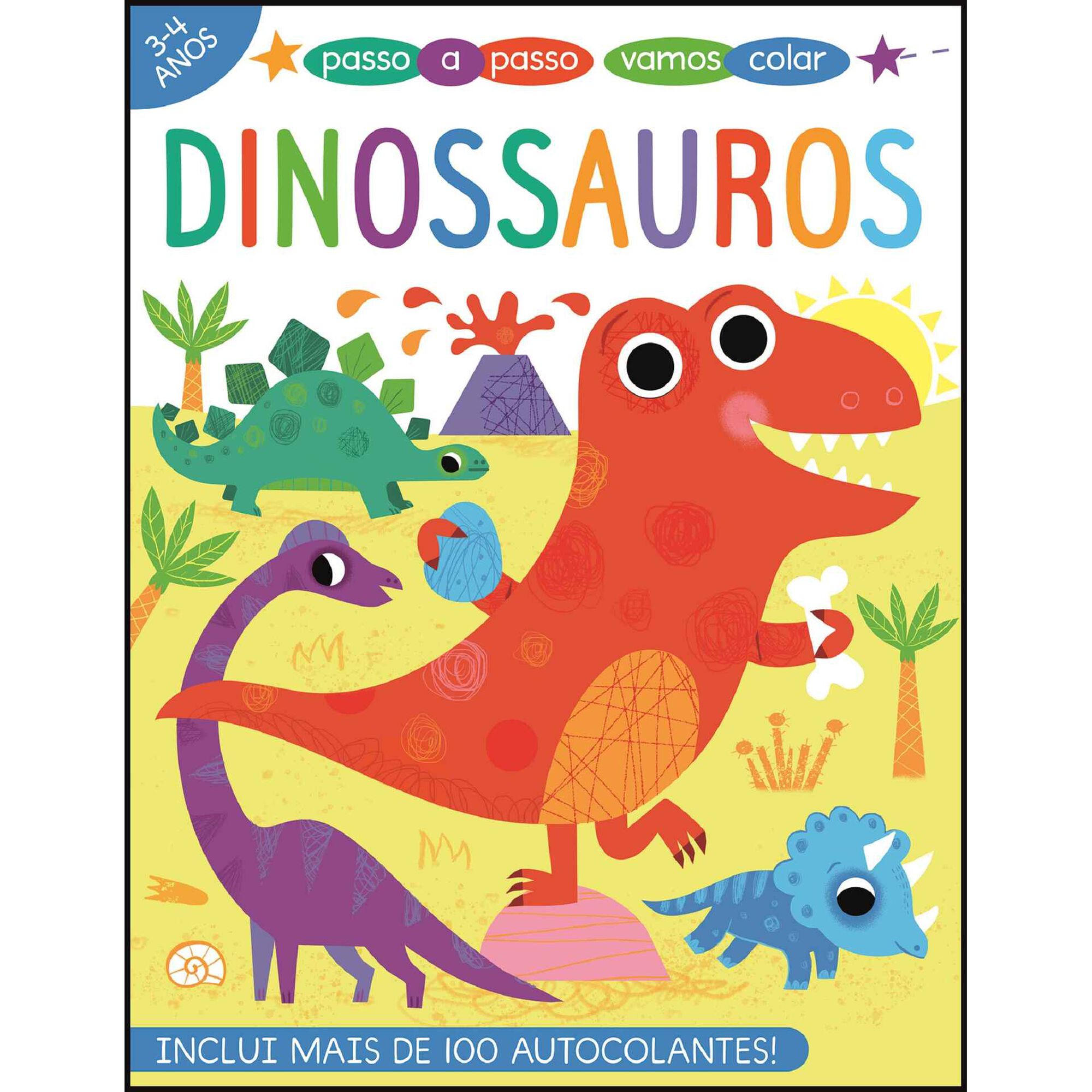 Passo a Passo, Vamos Colar - Dinossauros