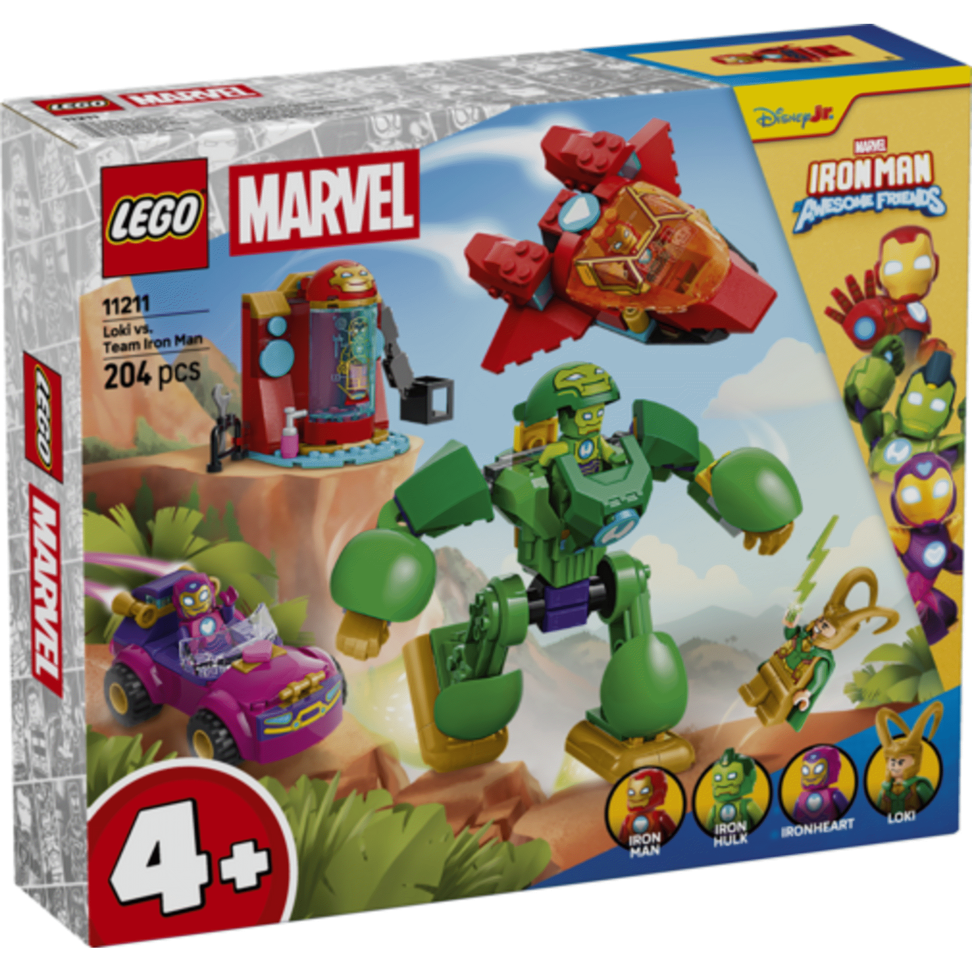 LEGO Marvel - Loki contra Equipa Iron Man - 11211