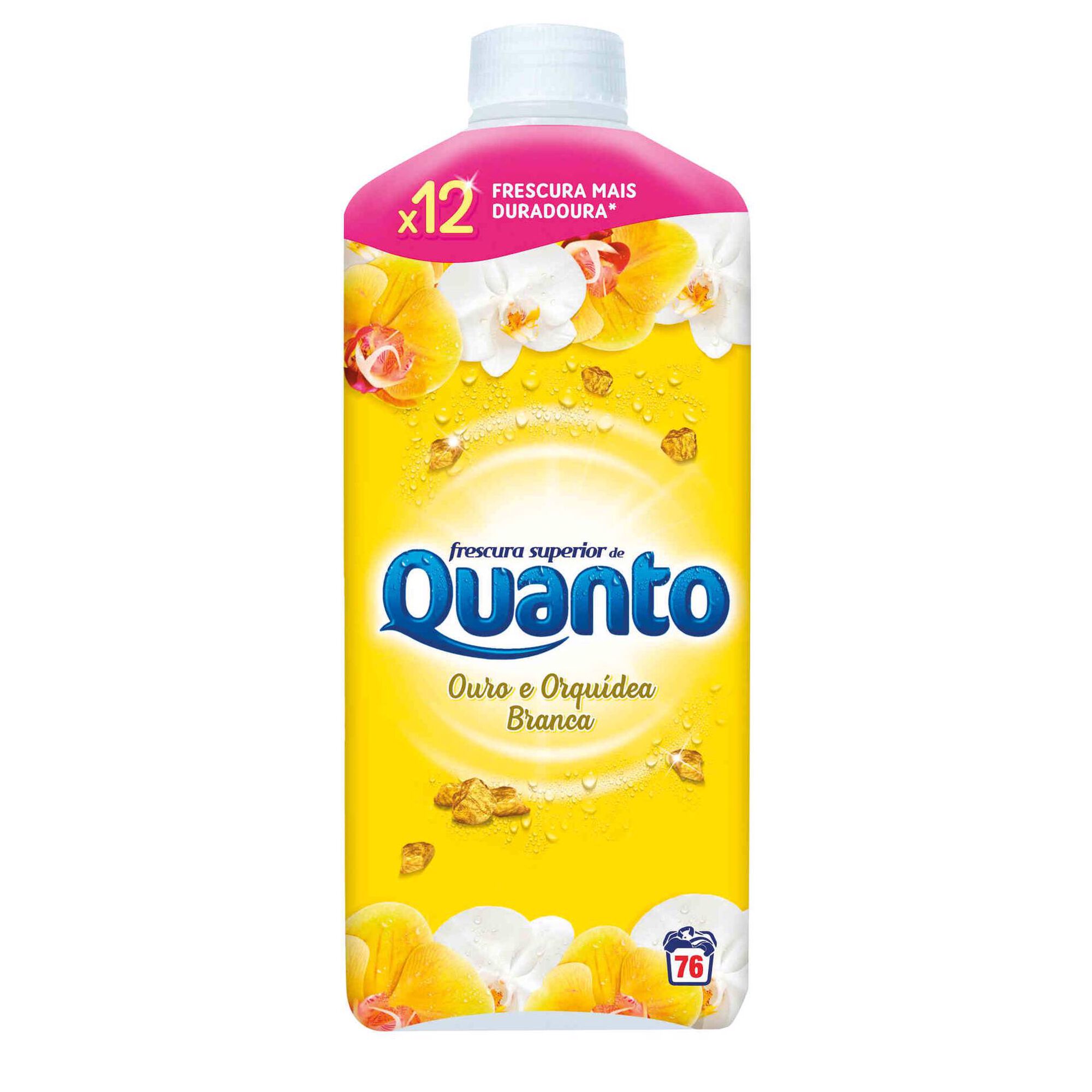 Amaciador Roupa Concentrado Ouro e Orquídea Branca Amaciador Roupa Concentrado Ouro e Orquídea Branca