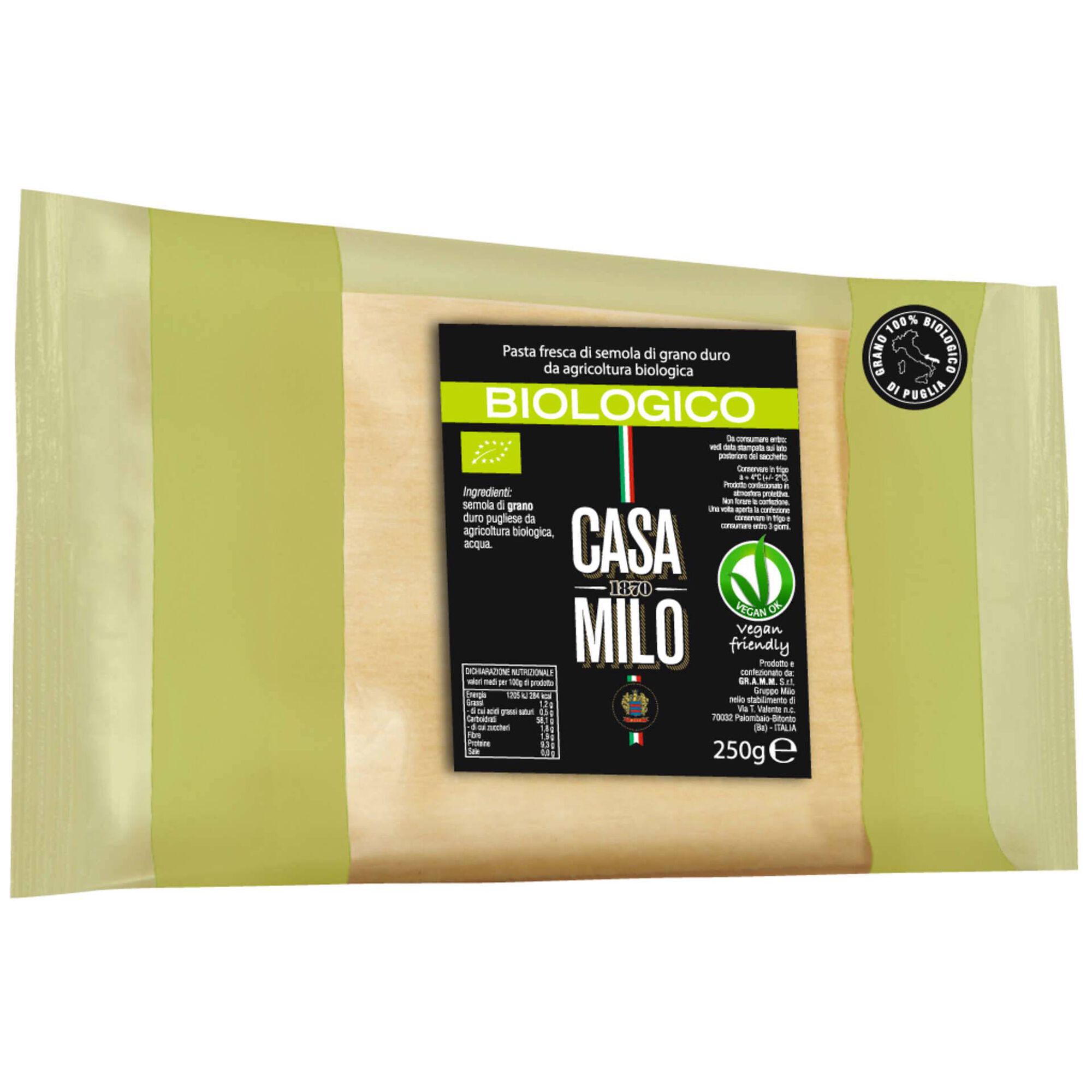Folhas de Lasanha Frescas