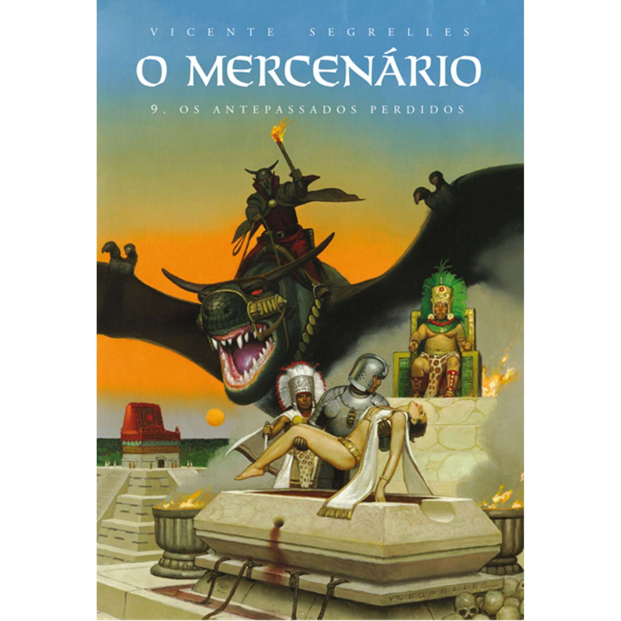 O Mercen&aacute;rio 9 - Os Antepassados Perdidos de Vicente Segrelles