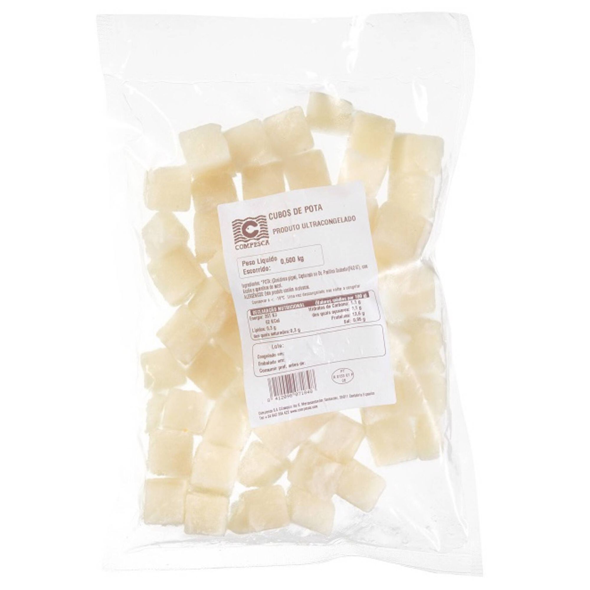 Cubos de Pota Congelados Cubos de Pota Congelados