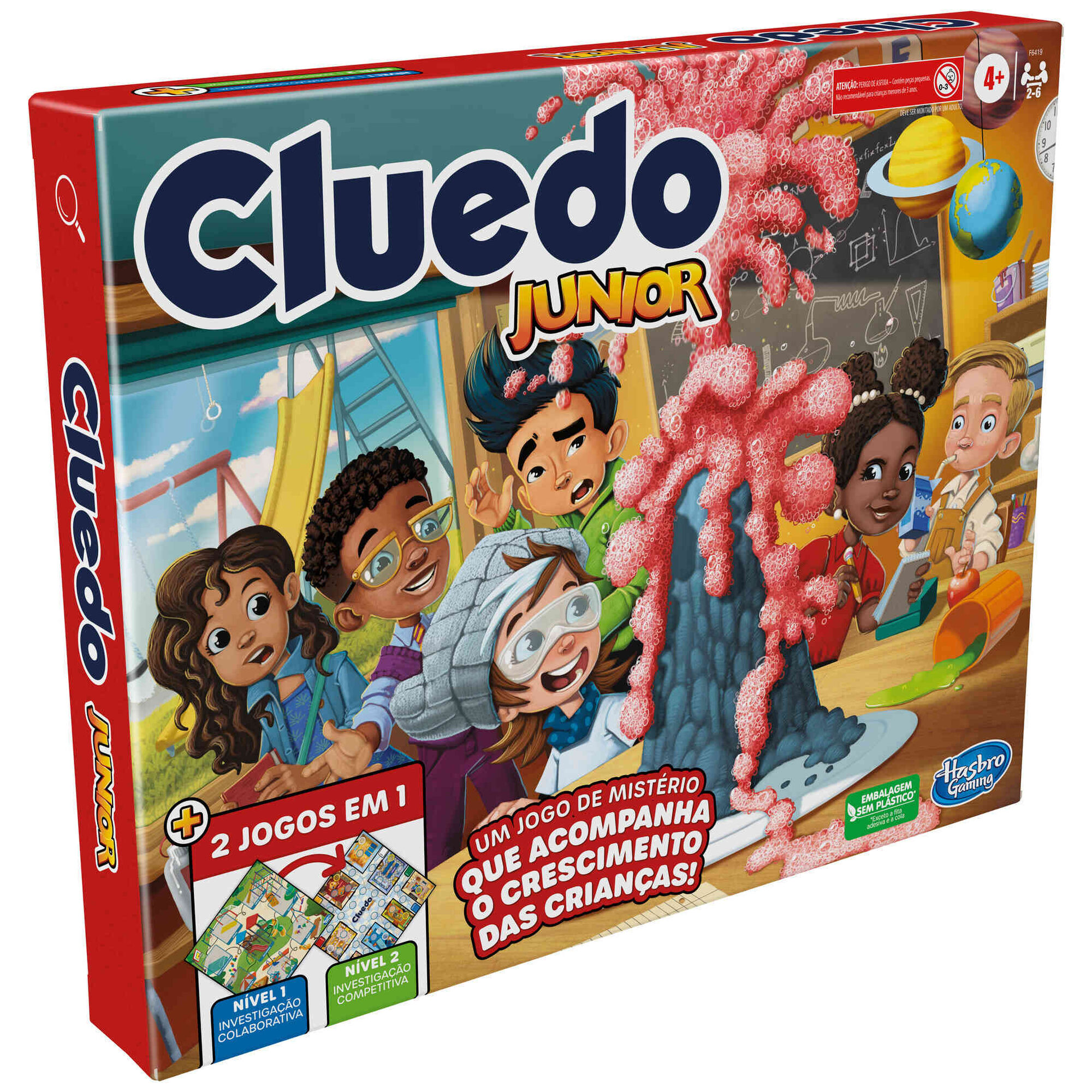 Jogo de Tabuleiro Cluedo Júnior