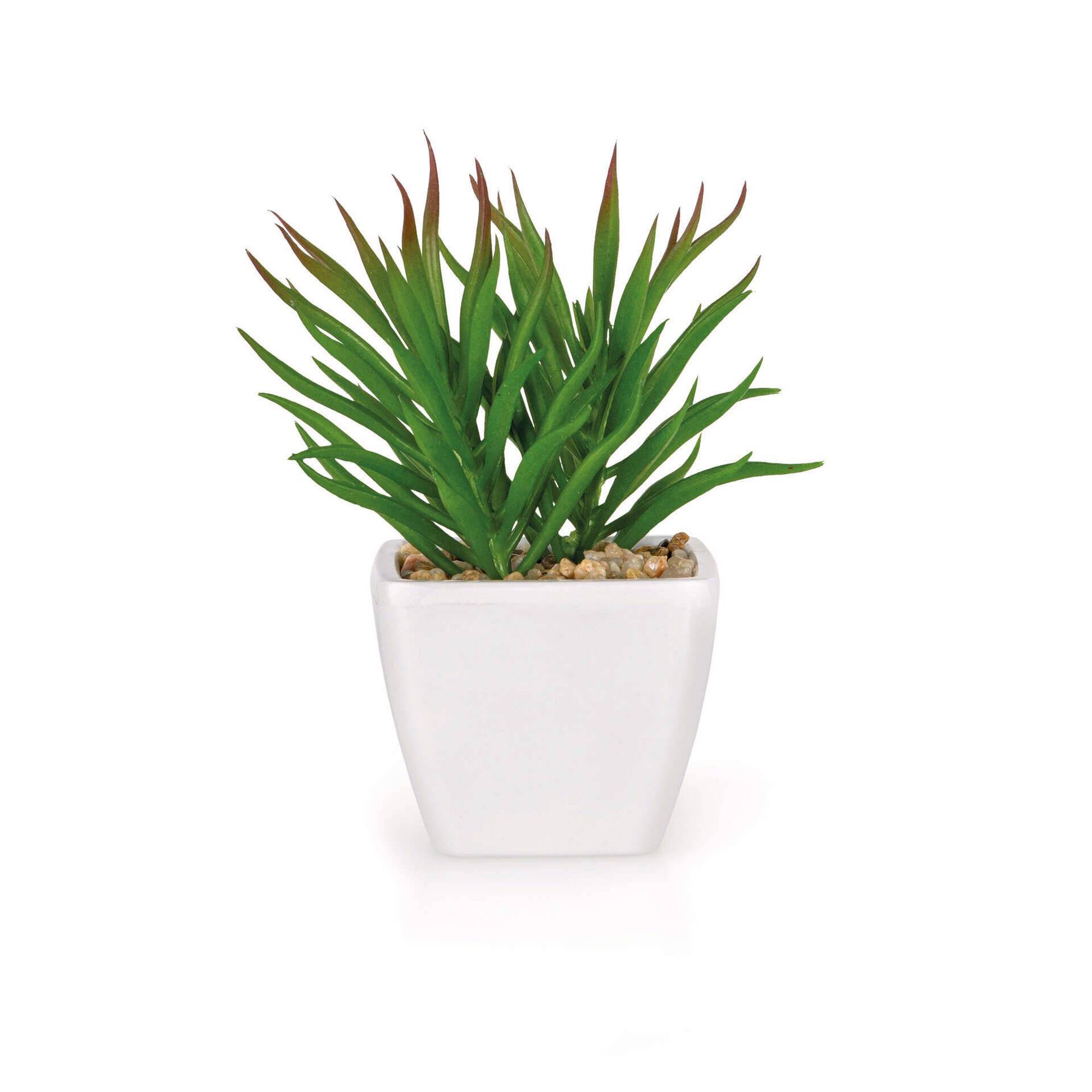 Planta Artificial Suculenta com Vaso Planta Artificial Suculenta com Vaso