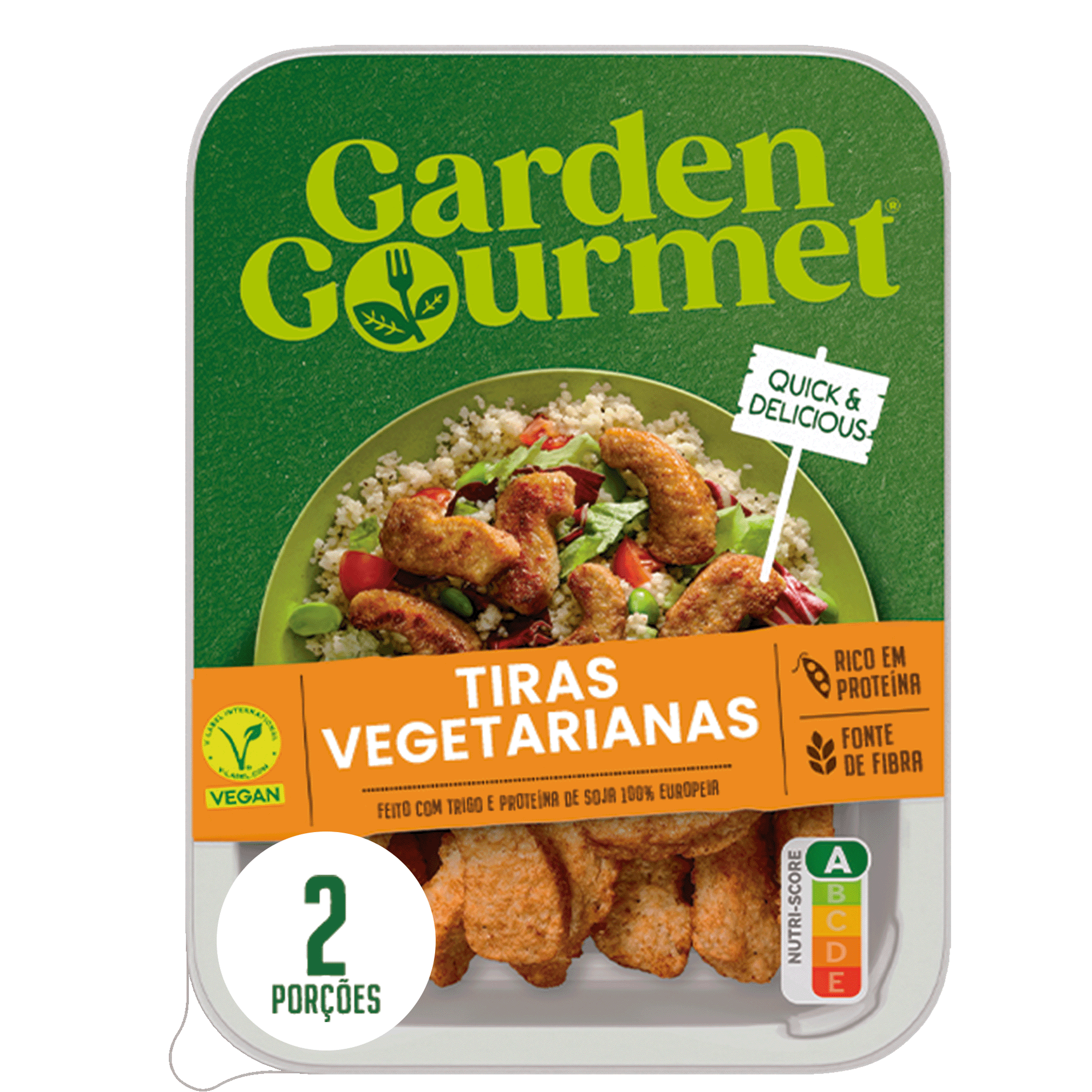 Tiras Braseadas Proteína Vegetal Tiras Braseadas Proteína Vegetal