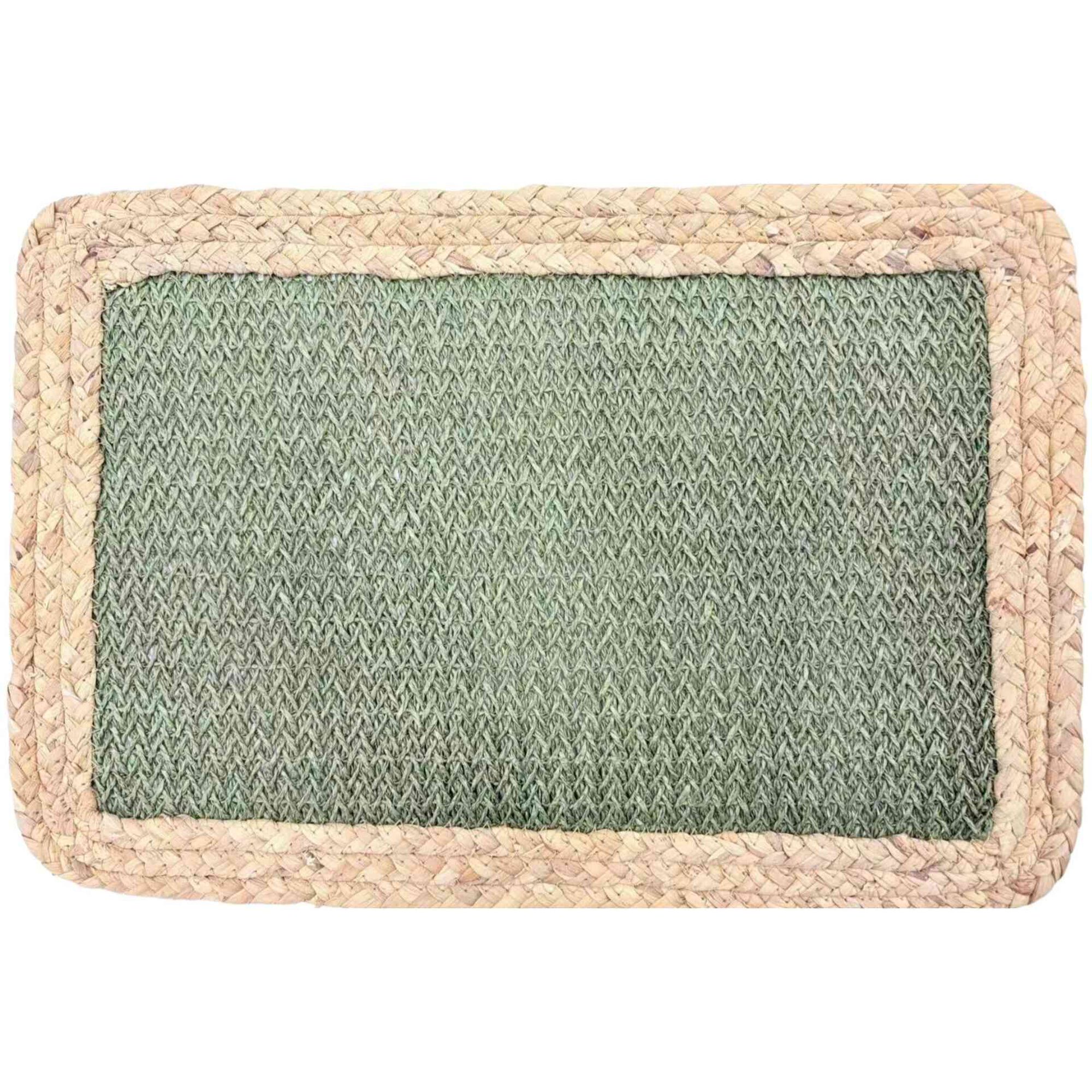 Individual Palhinha 45x30cm Verde Deep Moss Kasa