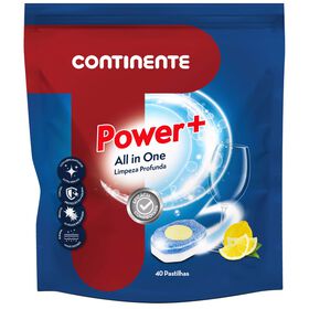 Detergente Máquina Loiça Pastilhas Power+ All in One