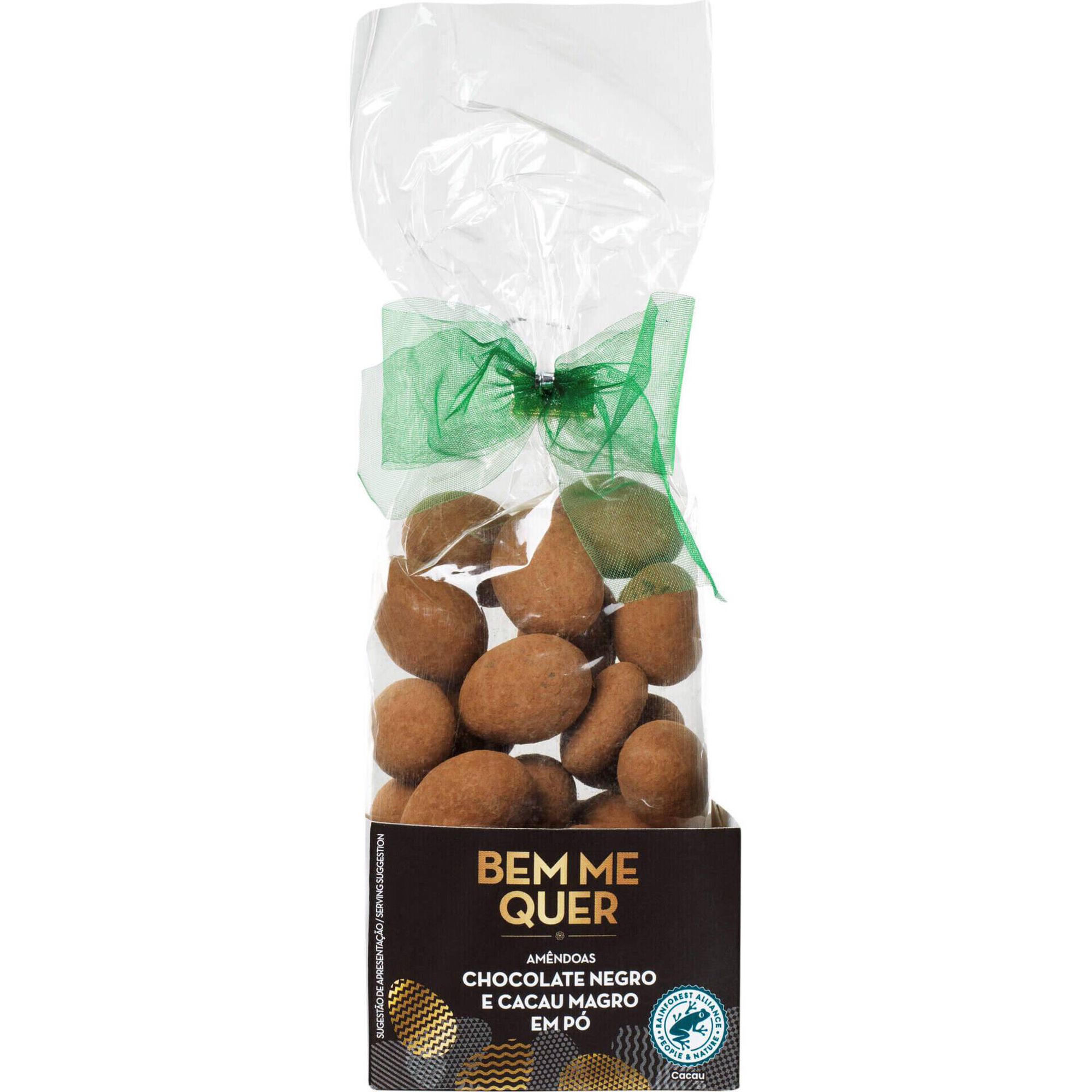 Am&ecirc;ndoas Chocolate Negro e Cacau em P&oacute; Bem Me Quer