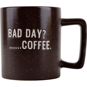 Caneca 340ml Preta Bad Day Coffee