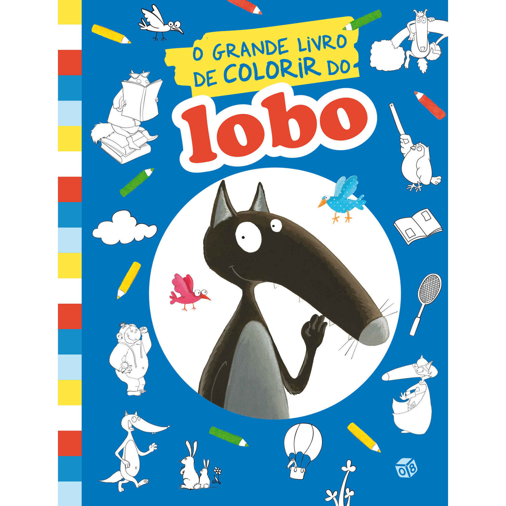 O Grande Livro de Colorir do Lobo