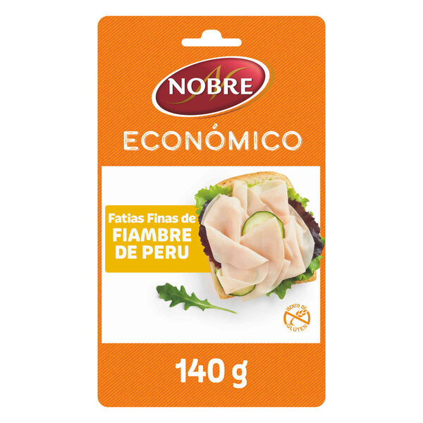 Fiambre de Peru Fatiado Fatias Finas Nobre