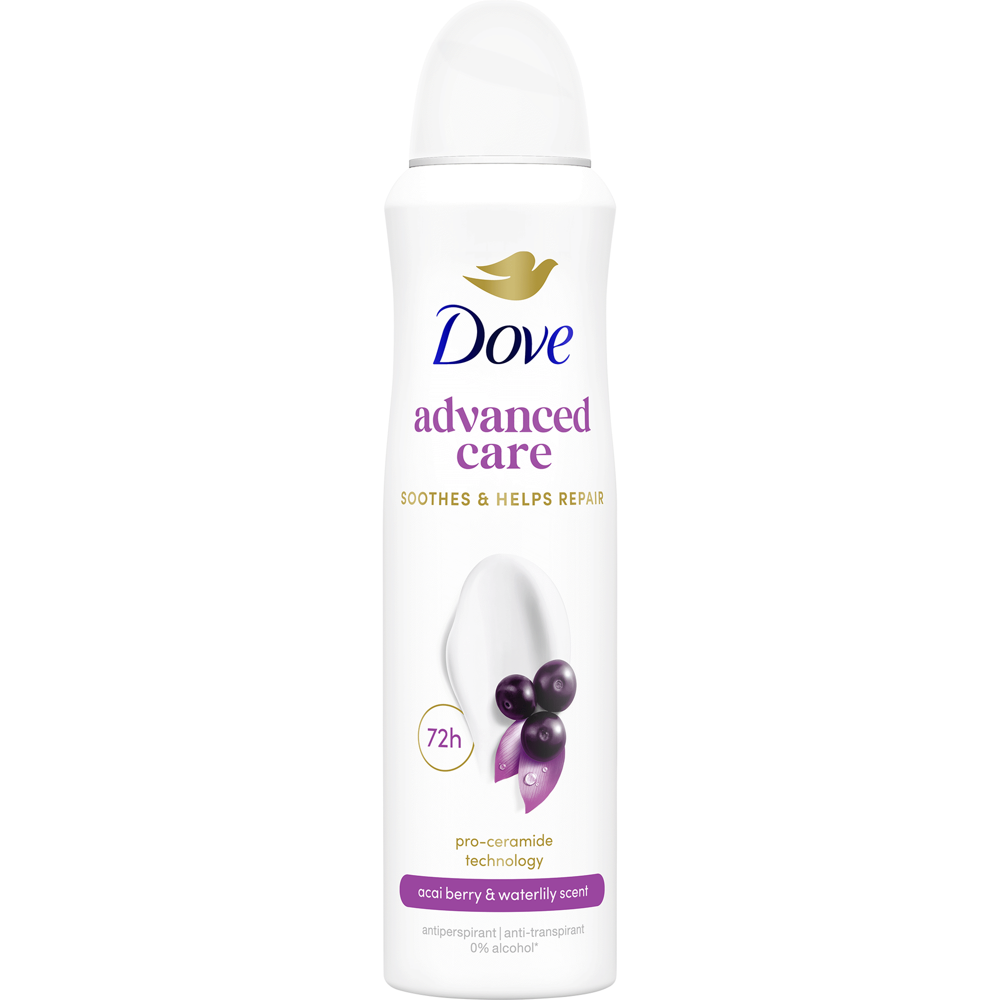 Desodorizante Spray A&ccedil;a&iacute; Waterlily 72H Dove