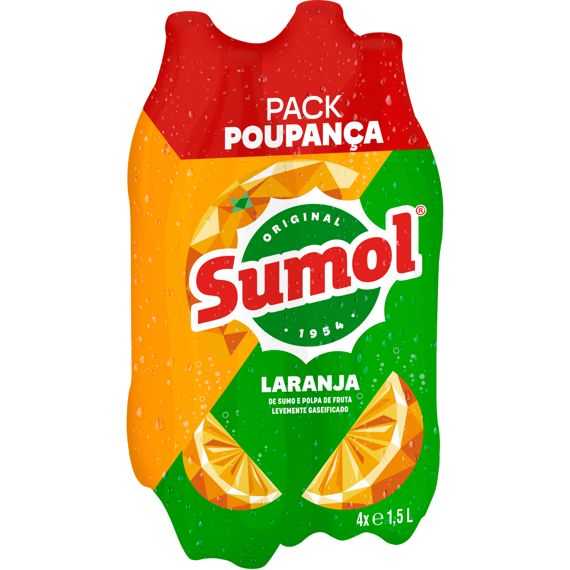 Refrigerante com Gás Laranja