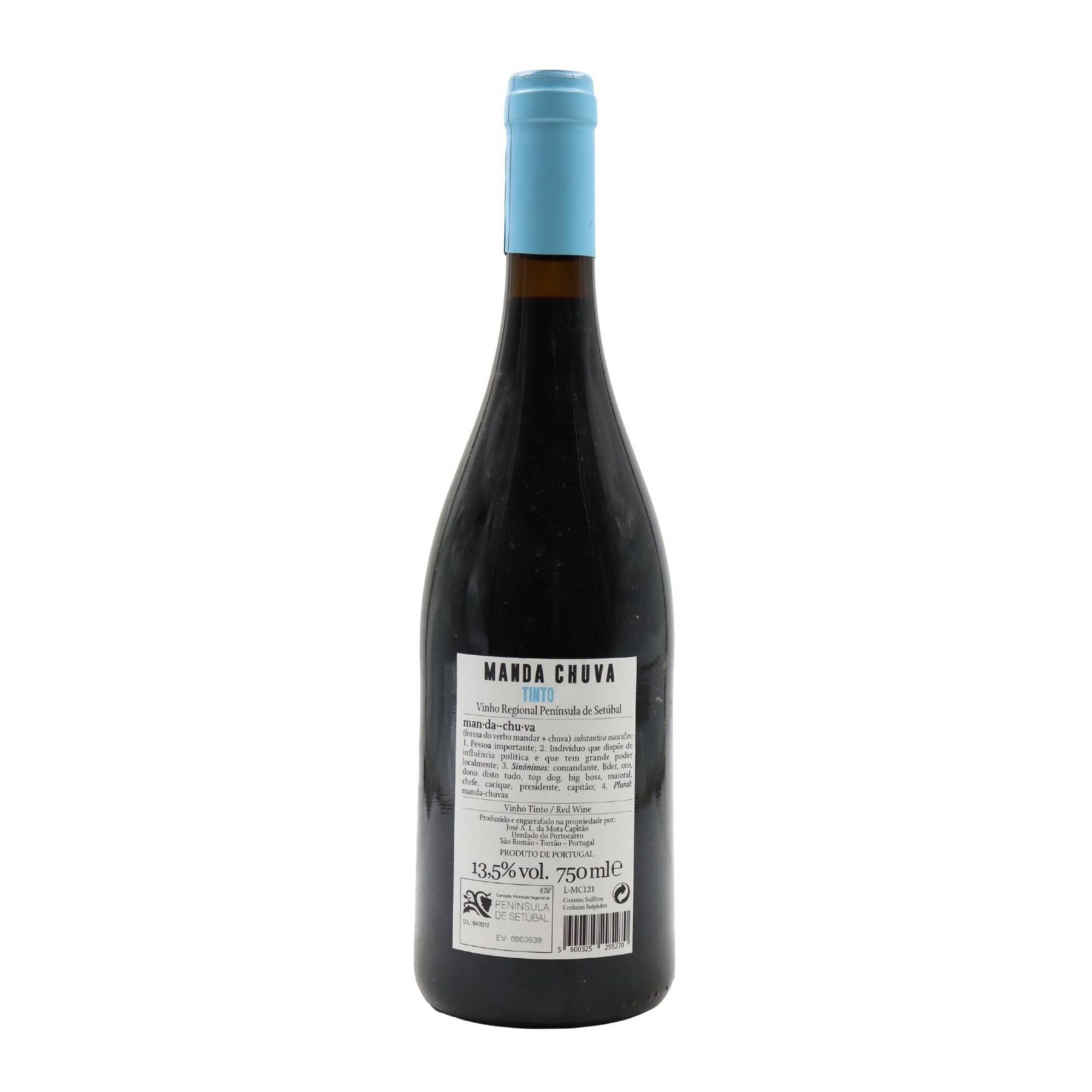 Manda Chuva Pen&iacute;nsula De Set&uacute;bal Vinho Tinto