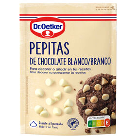 Pepitas de Chocolate Branco Dr. Oetker