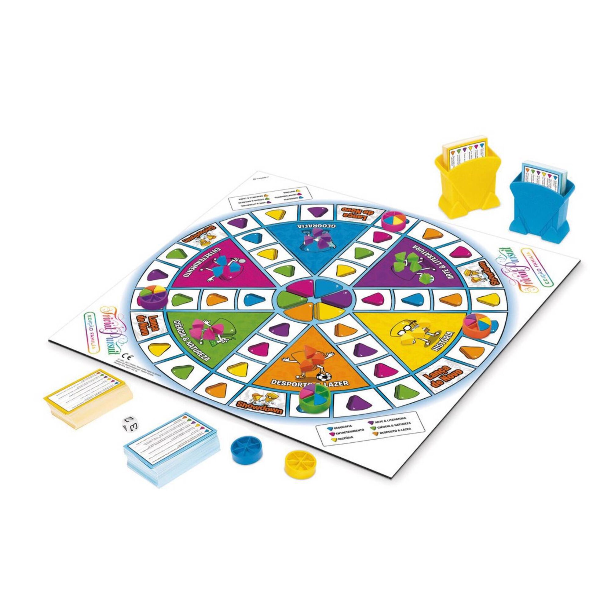 Jogo de Tabuleiro Trivial Pursuit (Edição Família) Jogo de Tabuleiro Trivial Pursuit (Edição Família)