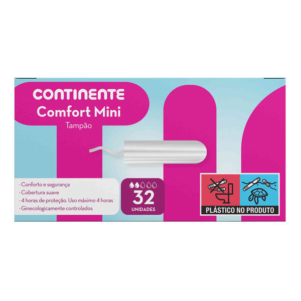 Tampão Digital Comfort Mini Continente