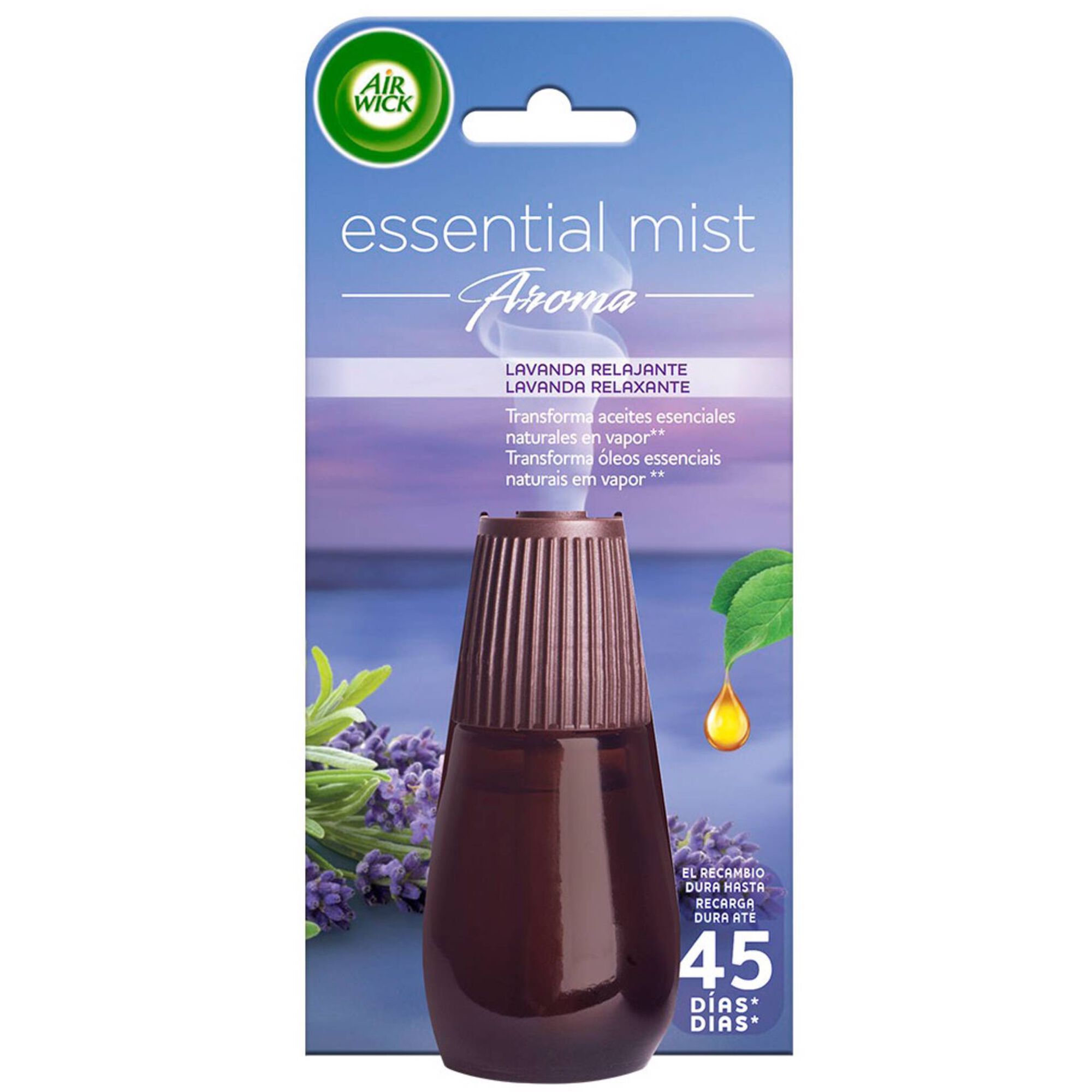 Ambientador Recarga Difusor Essential Mist Lavanda Ambientador Recarga Difusor Essential Mist Lavanda
