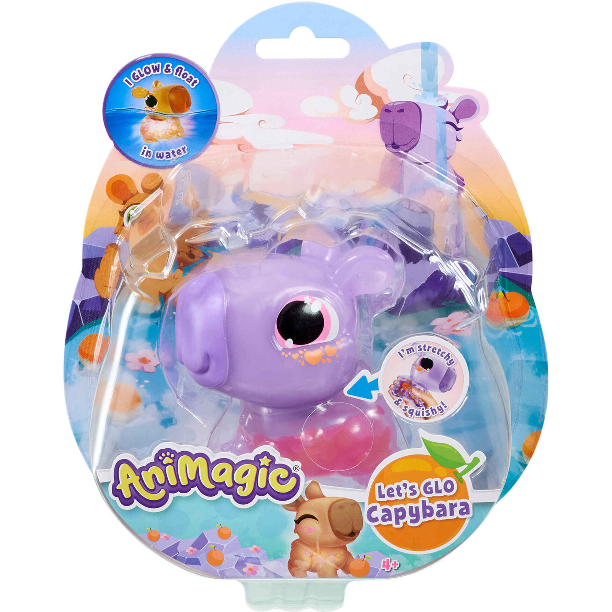 Peluche Capivara Interativa (vários modelos)