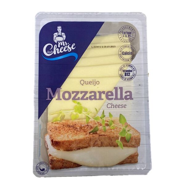 Queijo Mozzarella Fatiado Mr. Cheese