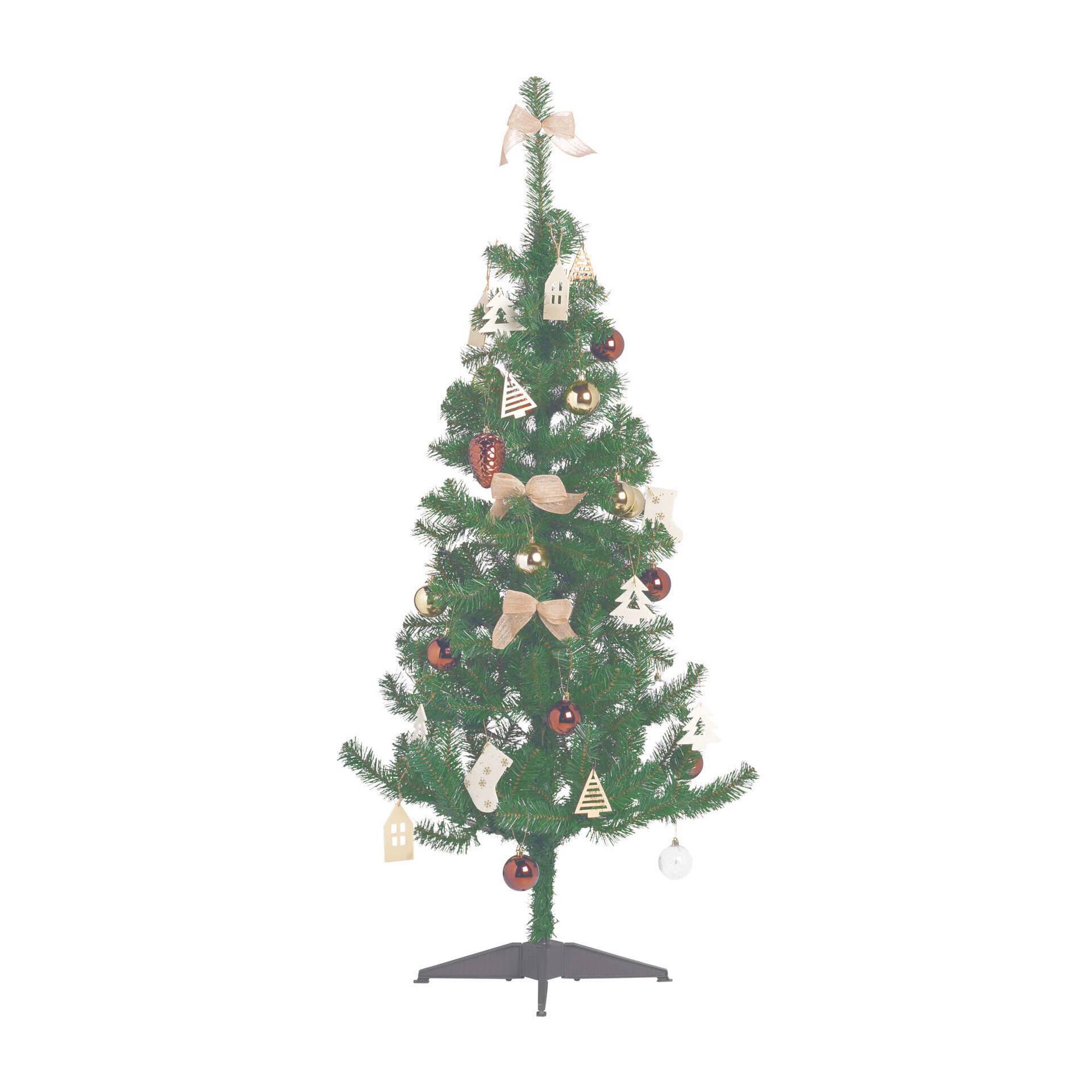 Árvore Natal Decorada Nº20 150cm Dourada - 1 un - Kasa