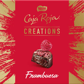 Bombons Chocolate Negro e Framboesa Caja Roja Creations