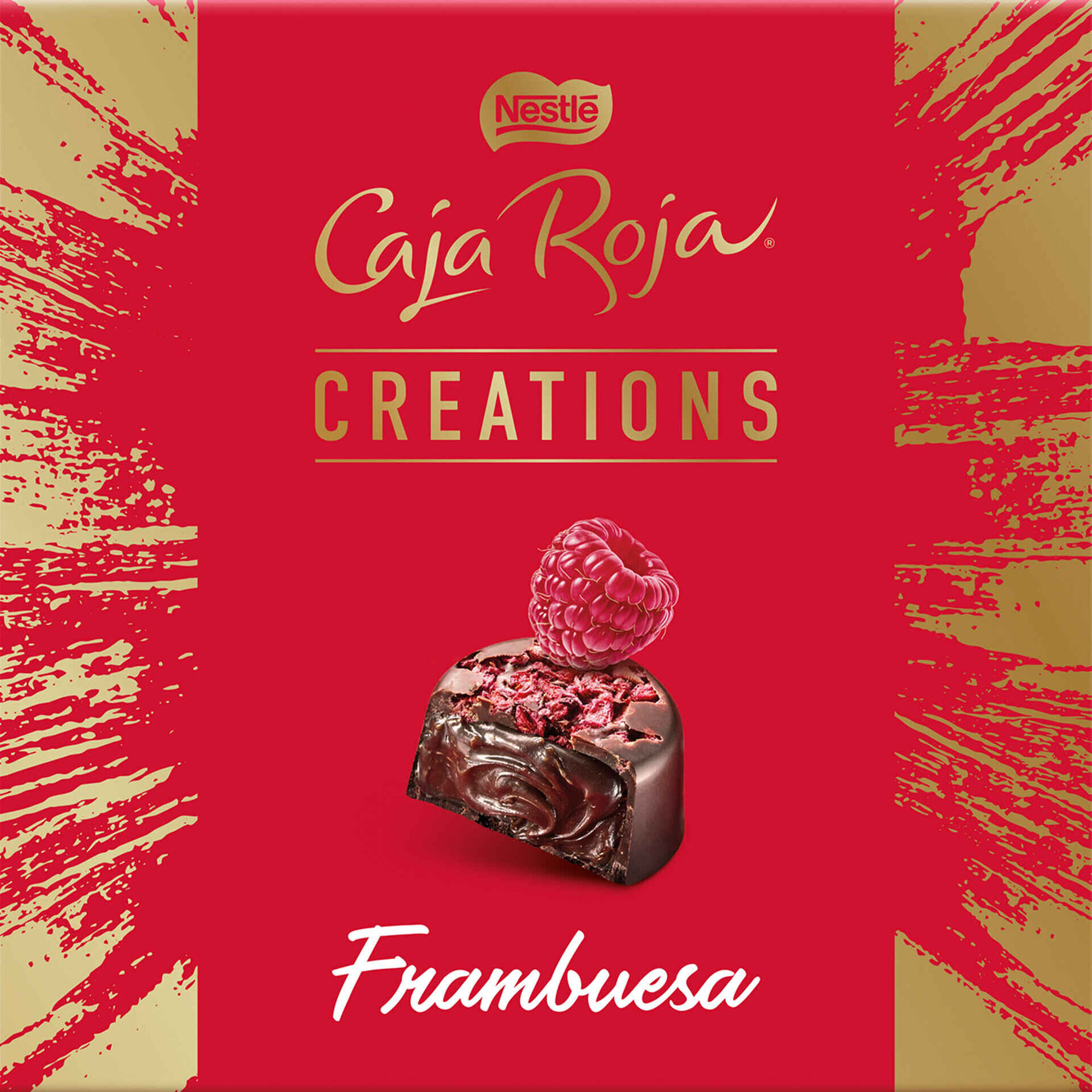 Bombons Chocolate Negro e Framboesa Caja Roja Creations Bombons Chocolate Negro e Framboesa Caja Roja Creations