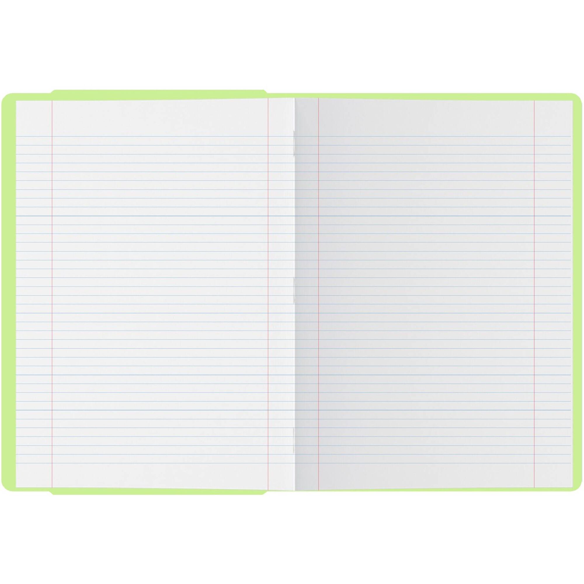 Caderno Agrafado A4 Pautado 2 em 1 Pastel (várias cores)