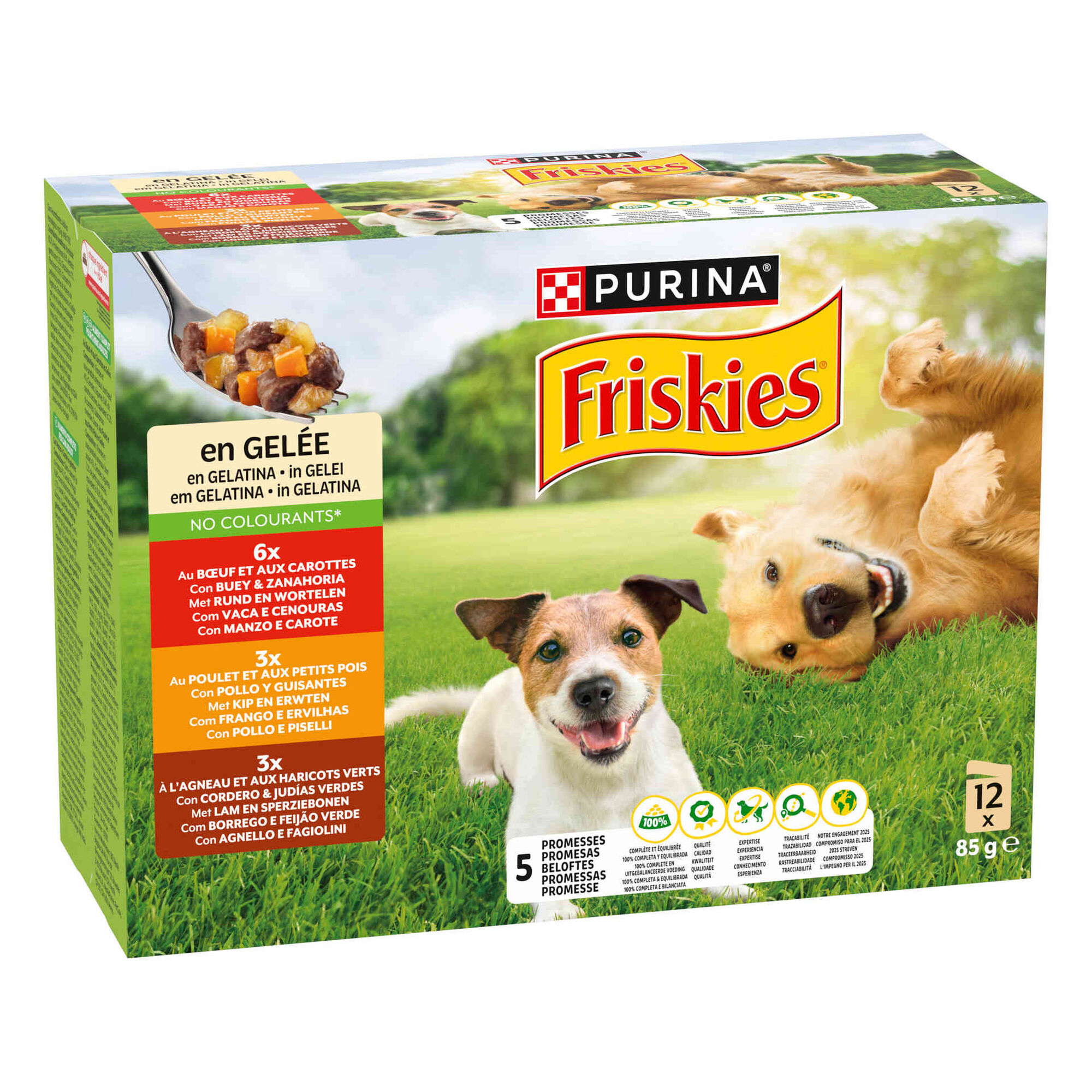 Comida Húmida para Cão Adulto Gelatina Carnes Comida Húmida para Cão Adulto Gelatina Carnes