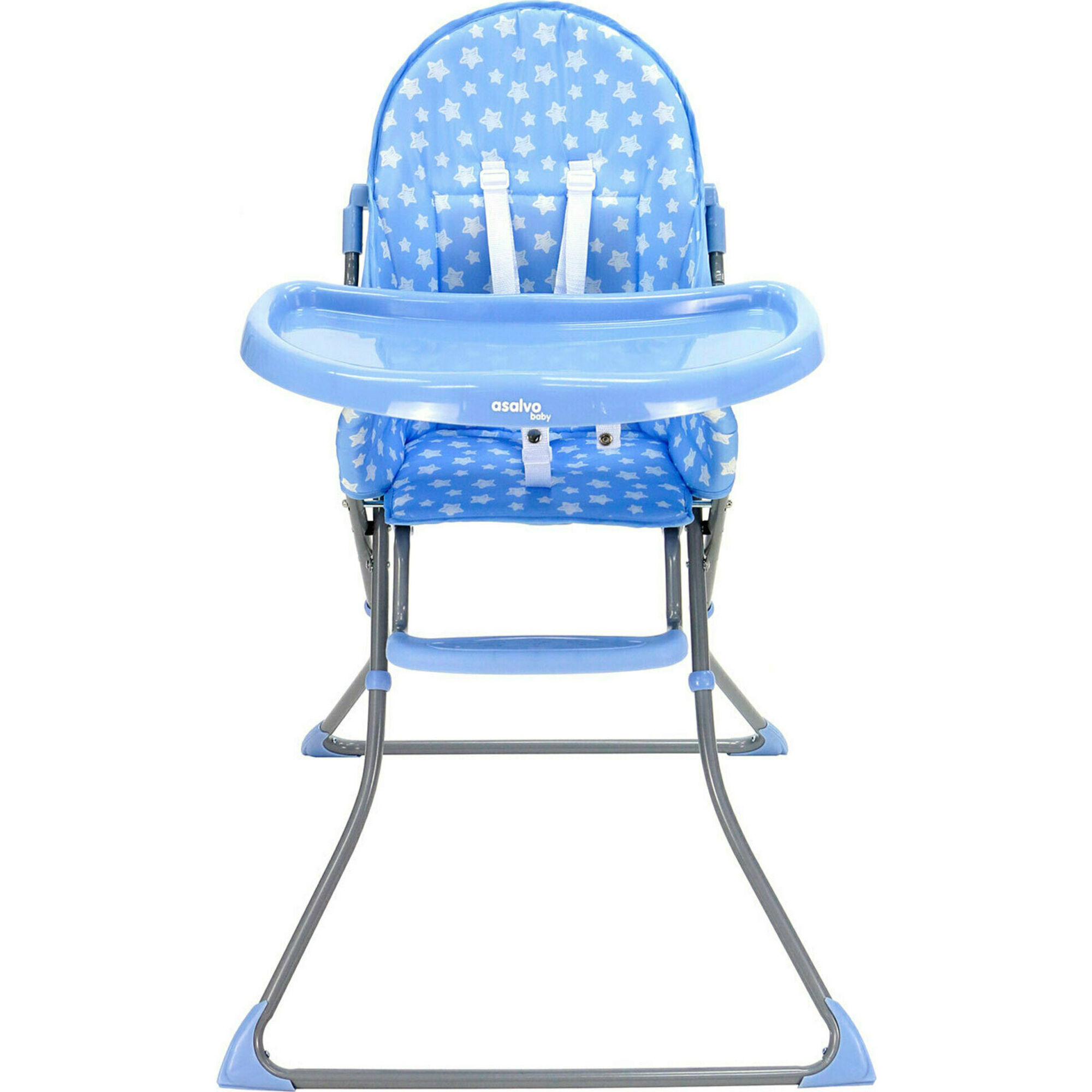 Cadeira de Refeição Azul Estrelas