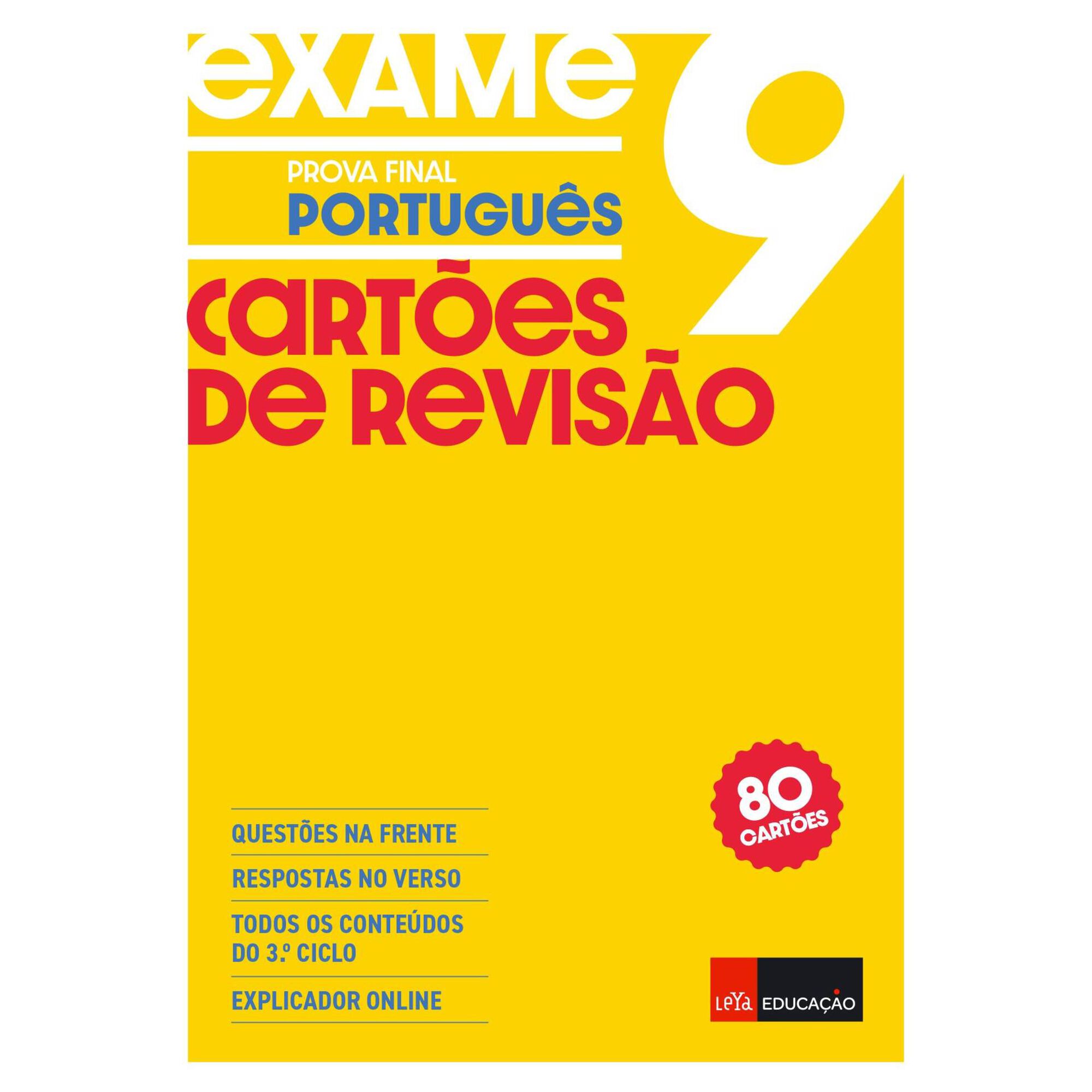 Cart&otilde;es de Revis&atilde;o - Exame Portugu&ecirc;s 9.&ordm; Ano de Alexandra Azevedo