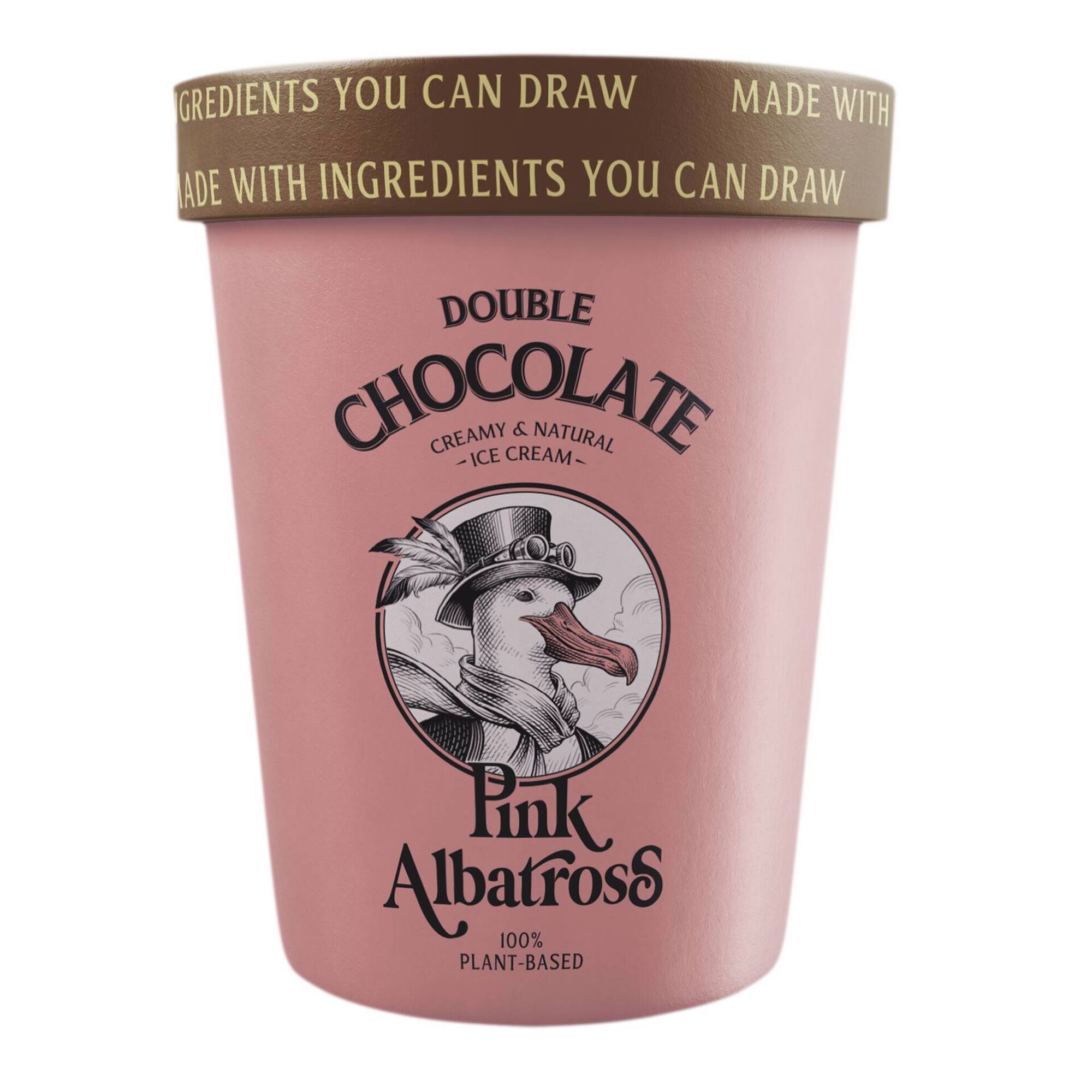 Gelado Double Chocolate Vegan sem Glúten Gelado Double Chocolate Vegan sem Glúten