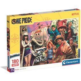 Clementoni - Puzzle One Piece Netflix 180 Pe&ccedil;as