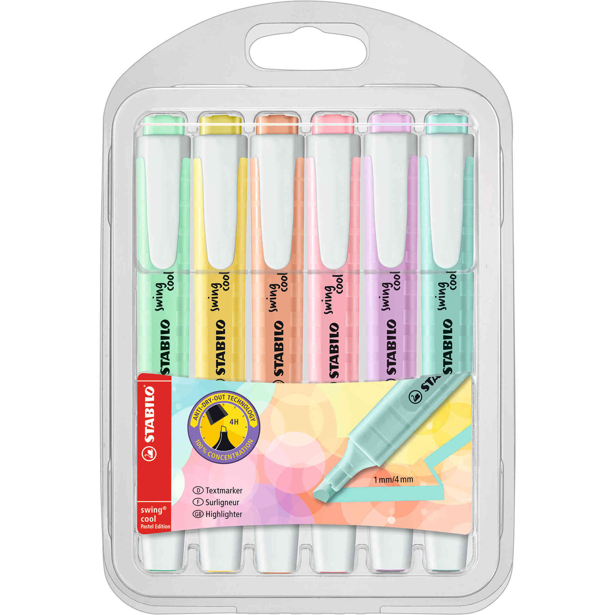 Marcador de Tinta Fluorescente Pastel Marcador de Tinta Fluorescente Pastel