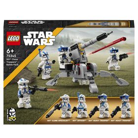 Pack de Combate Clone Troopers da 501ª - 75345