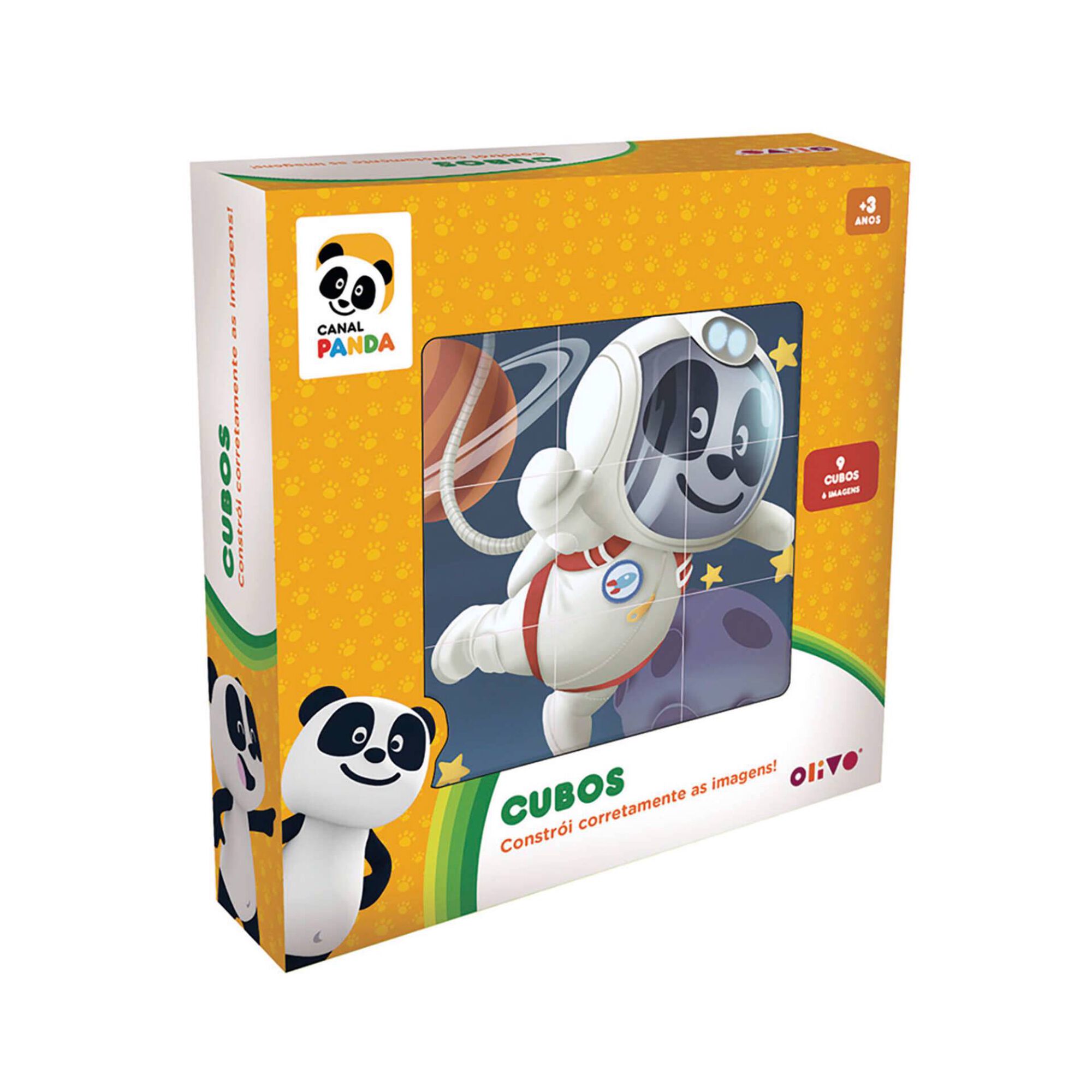 Panda 9 Cubos