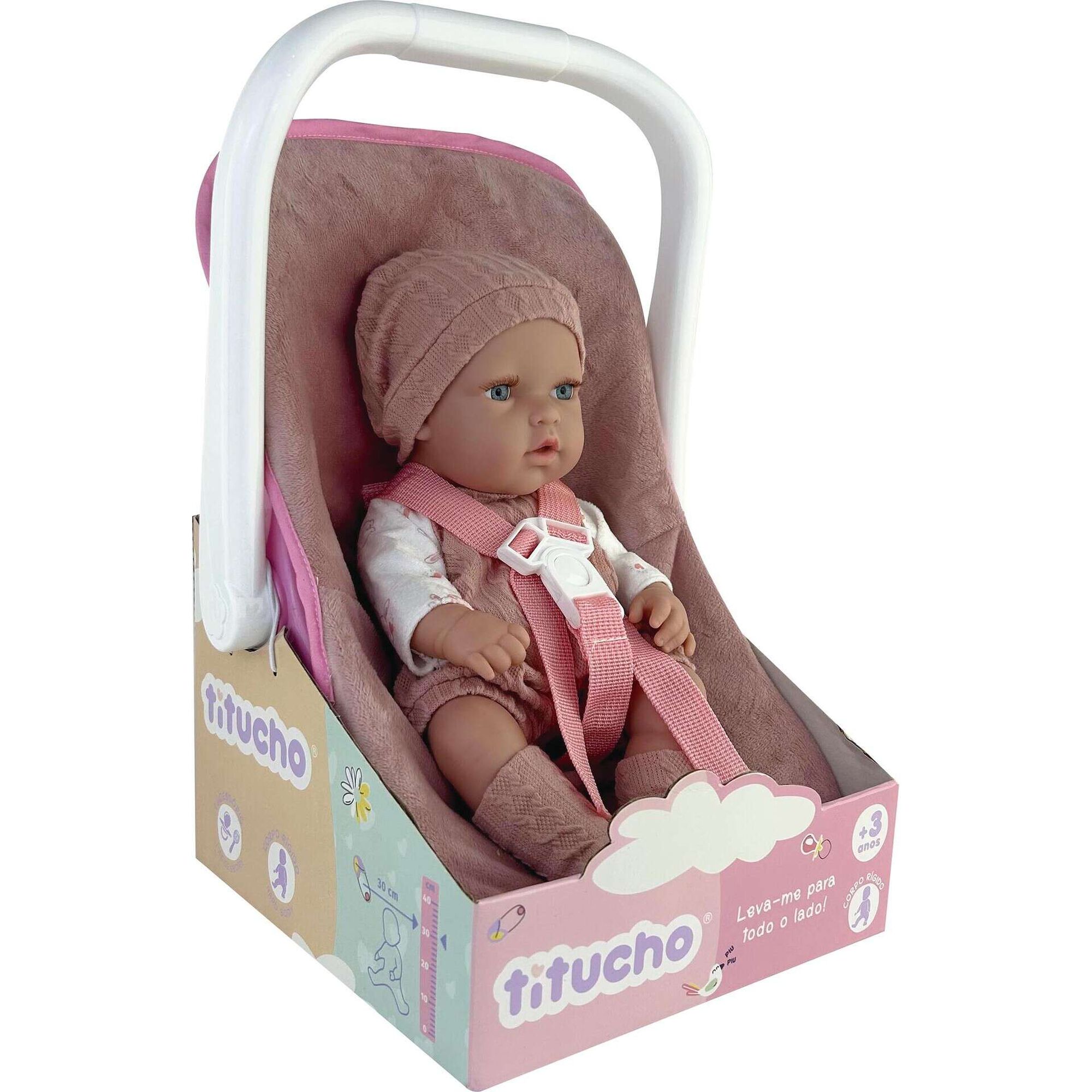 Zoko Titucho - Beb&eacute; 30cm com Cadeira