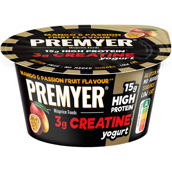 Iogurte Proteína Manga e Maracujá com Creatina Premyer