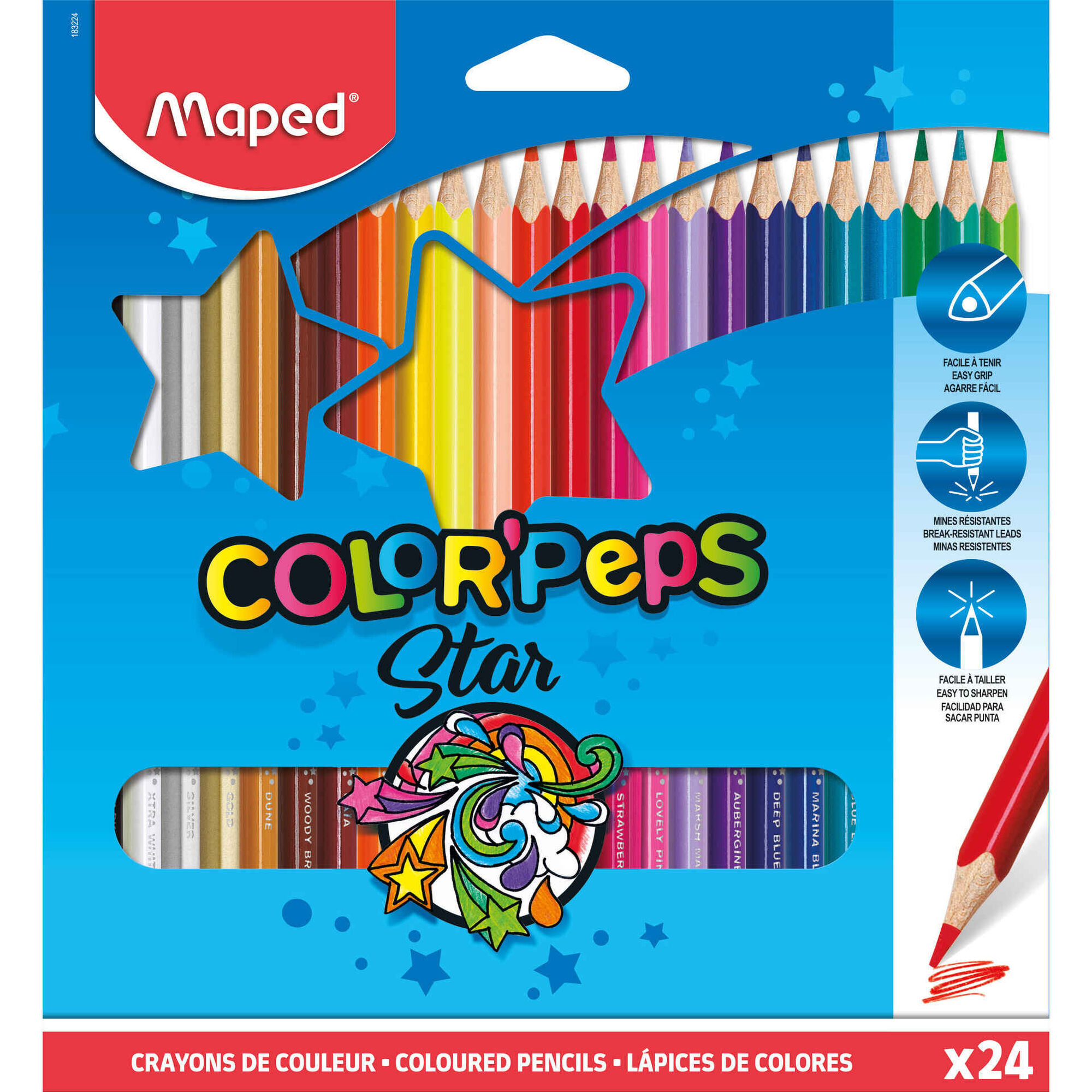 Lápis de Cor Color'Peps