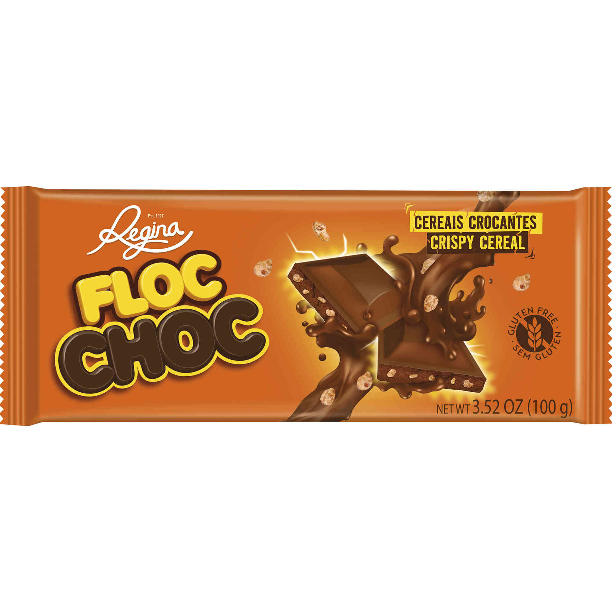Tablete de Chocolate Floc Choc sem Glúten