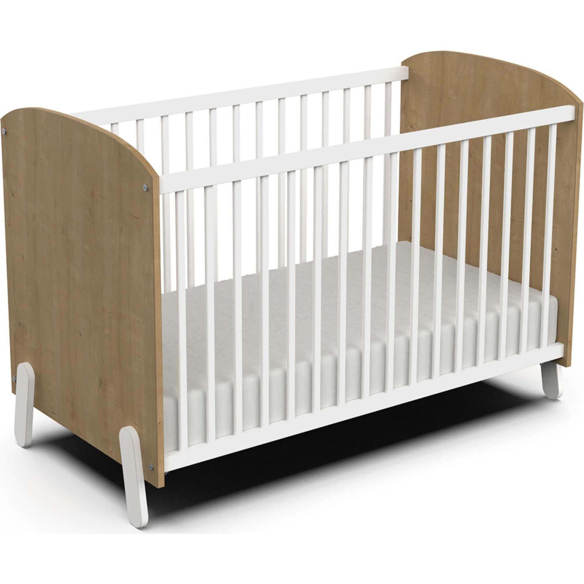 Cama de Grades Branco Naili