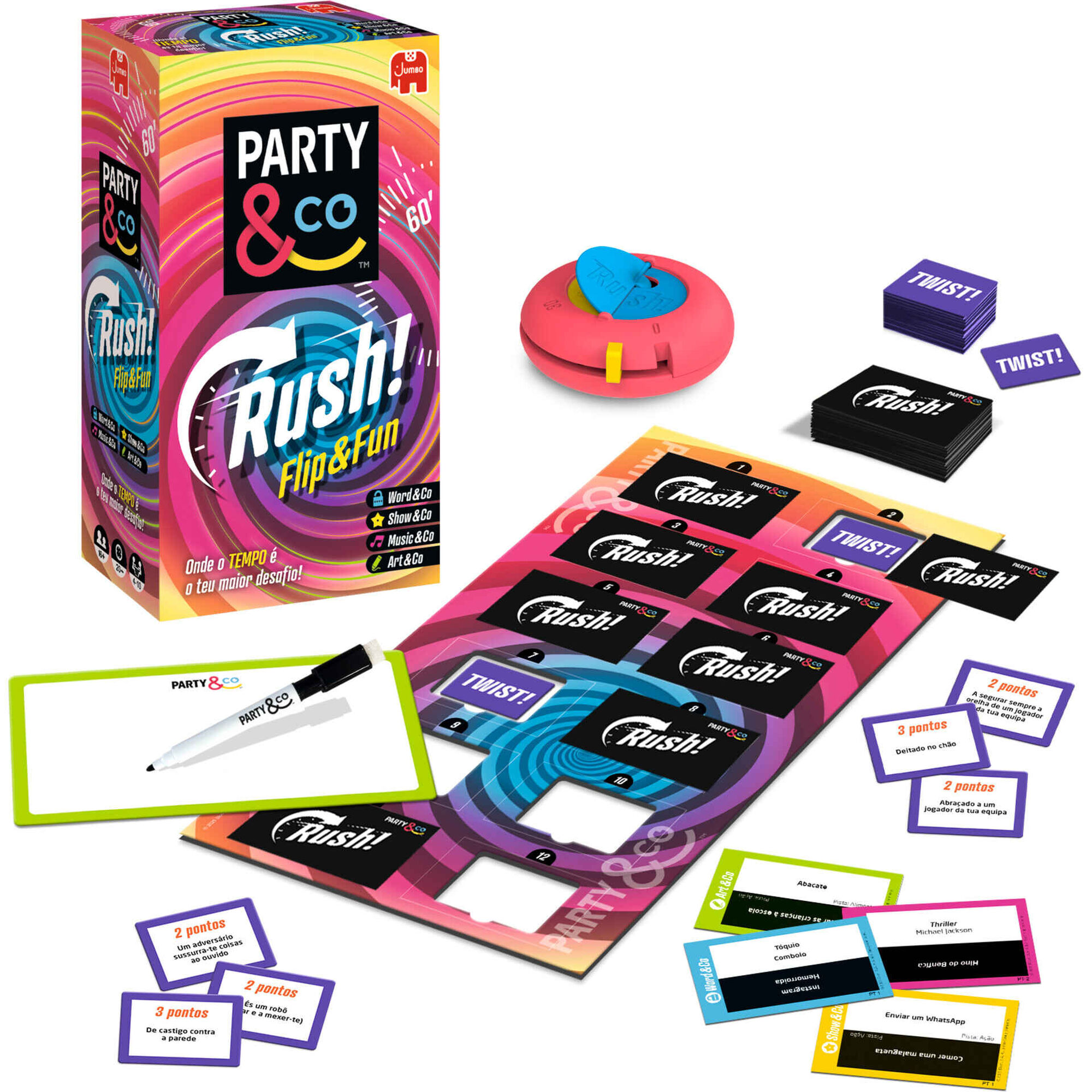 Jogo de Tabuleiro Party & Co Rush