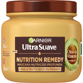 M&aacute;scara Cabelo Abacate e Carit&eacute; Garnier Ultra Suave