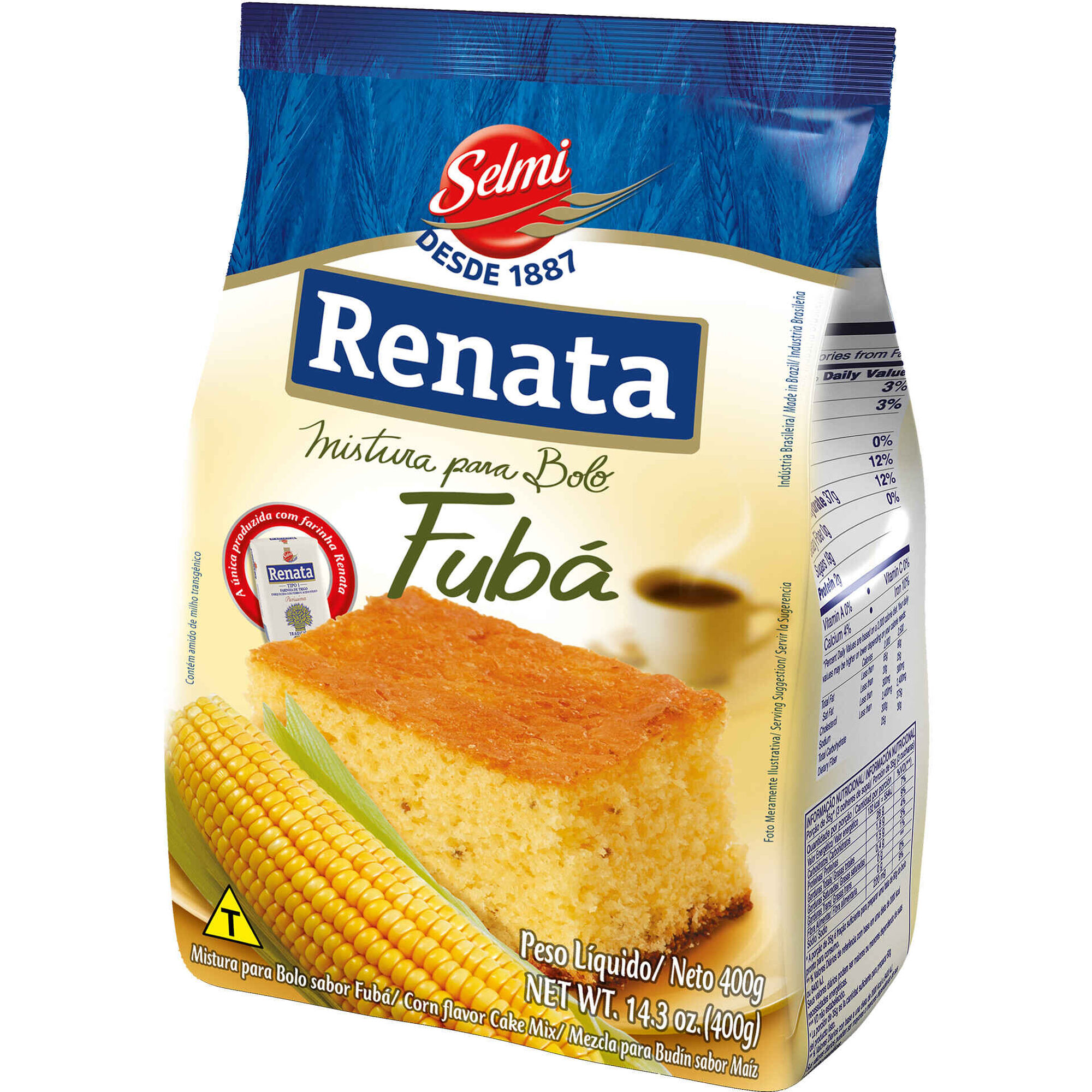 Preparado para Bolo Fub&aacute; Renata