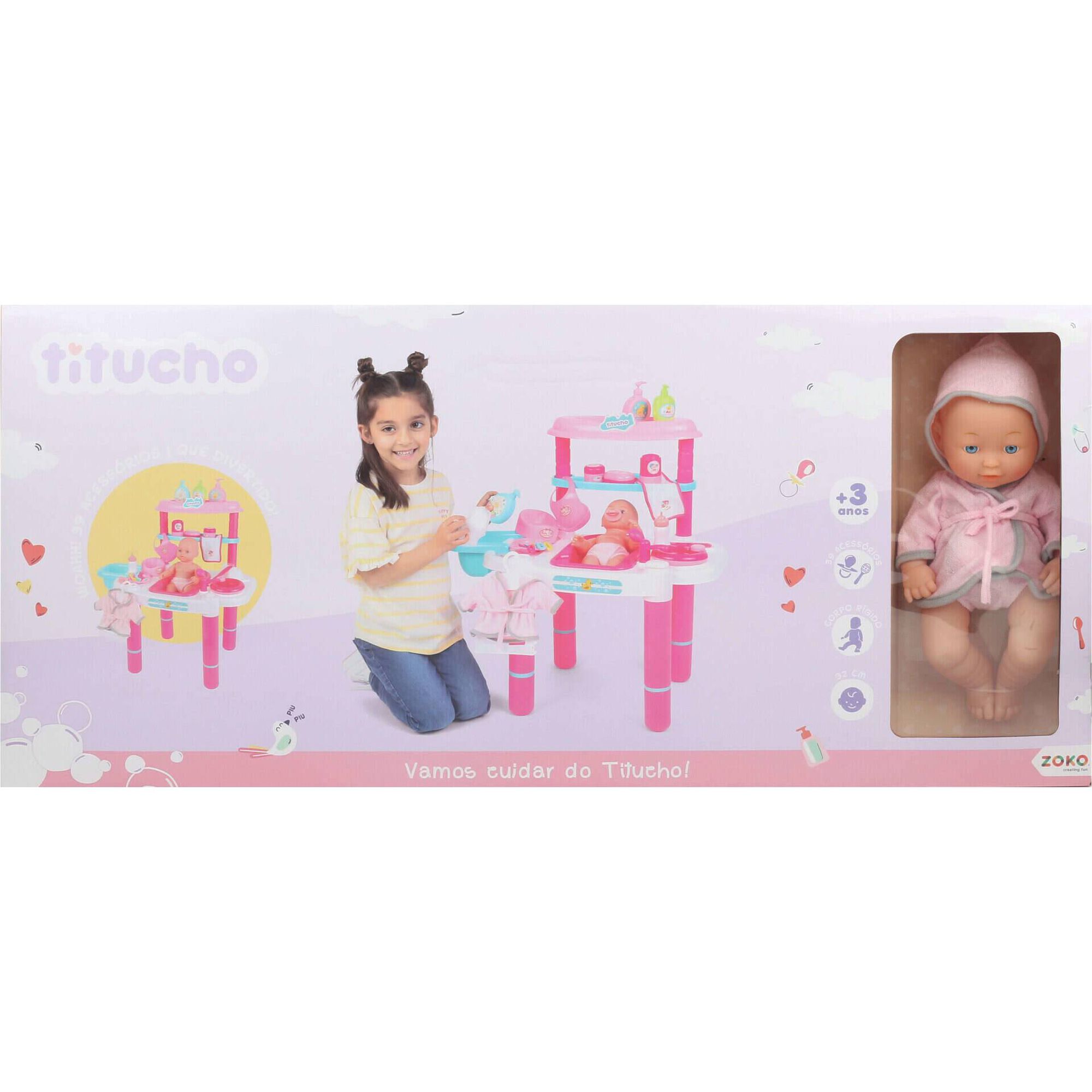 Boneco Titucho Vamos Cuidar