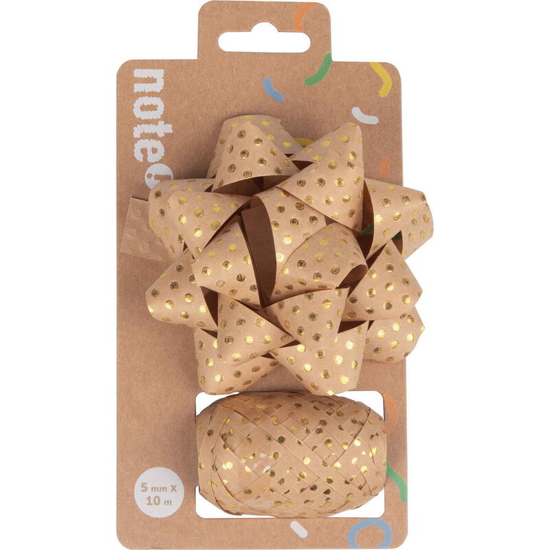 Conjunto de Laço e Fita para Presentes 5mmx10m Note!