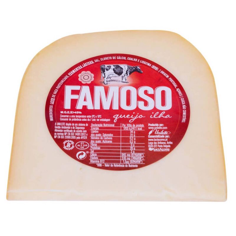 Queijo de Vaca da Ilha Curado Famoso