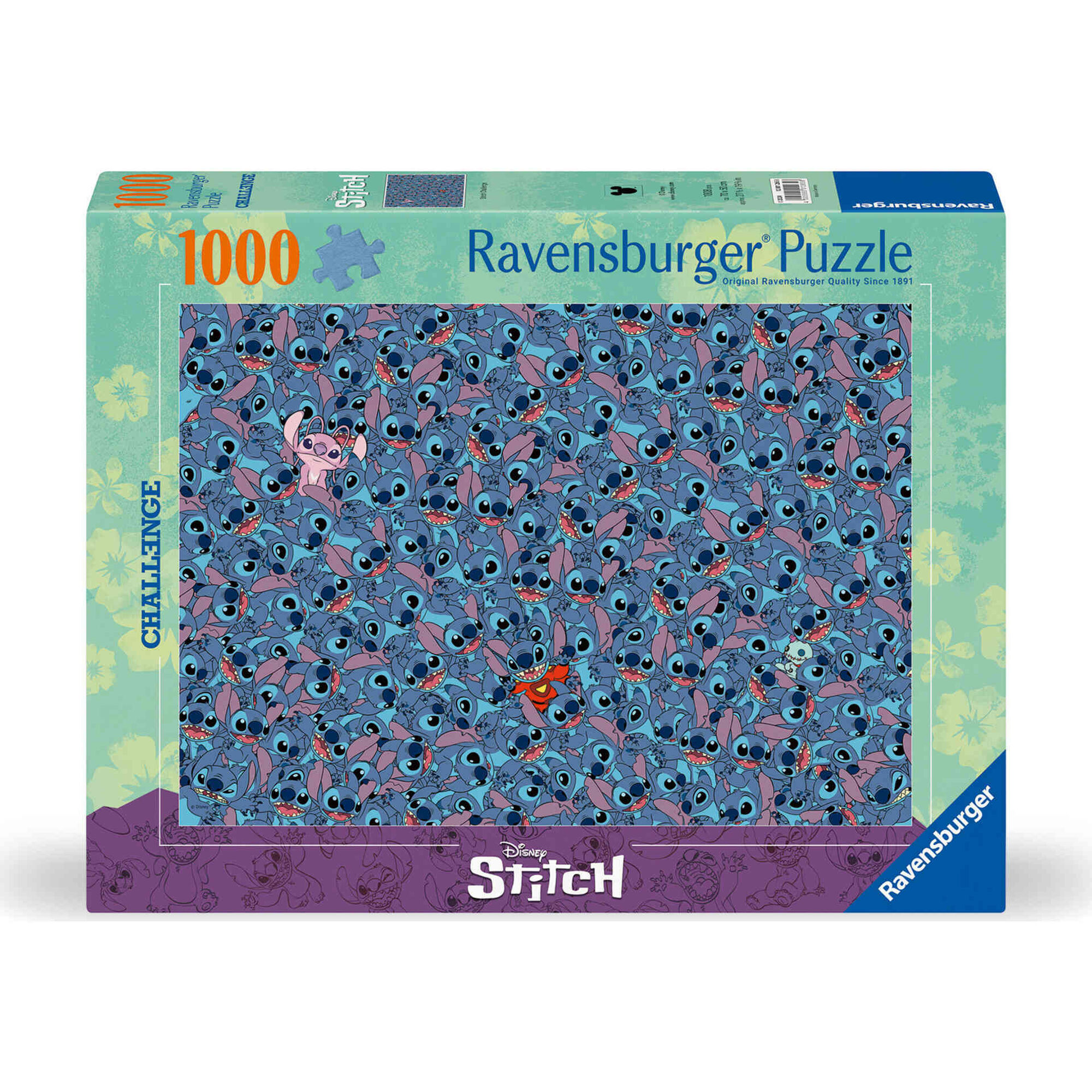 Puzzle Desafio Stitch 1000 Peças