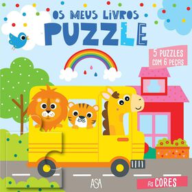 Os Meus Livros Puzzle: As Cores de V&aacute;rios Autores