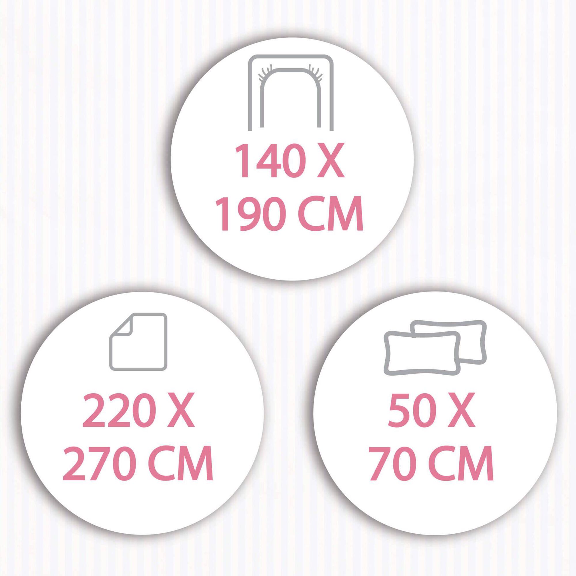 Conjunto Lençóis Microfibra Cosmos